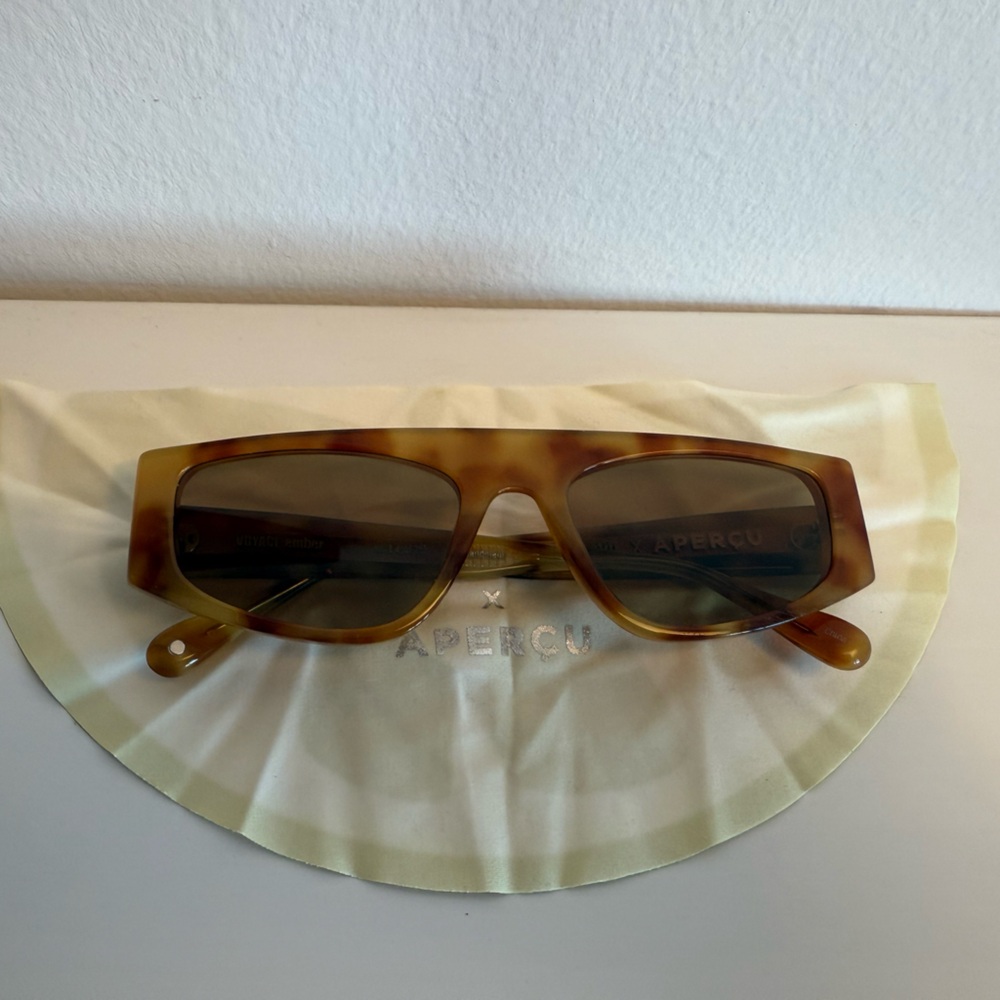 Apercu x Marie Jedig Amber Sunglasses